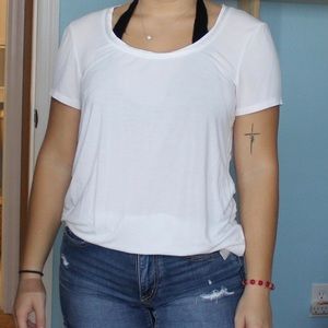 White House, Black Market Plain White Tee